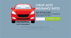 Desktop Screenshot of general-auto-insurance.com